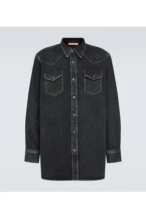 Acne Studios Sobrecamisa de denim
