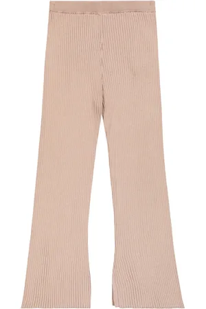 Brunello Cucinelli Pantalones de algodón acanalados