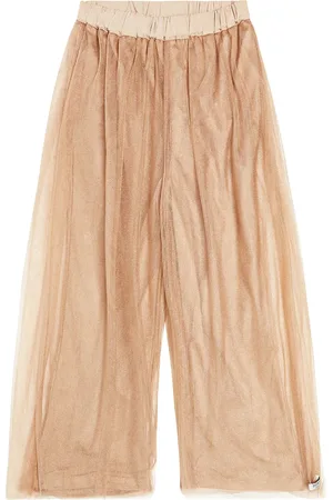 Donsje Pantalones rectos Findu de tul