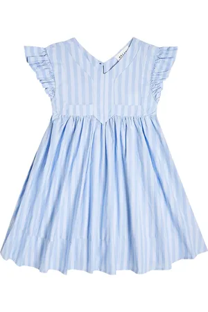 MORLEY Vestido Honey Cassis de algodón a rayas