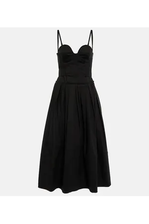 Proenza Schouler Vestido midi en mezcla de algodón