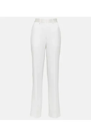 Victoria Beckham Pantalones rectos de tiro alto