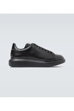 Alexander McQueen Zapatillas Oversized de piel