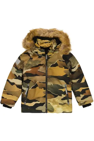 Molo Chaqueta Castor estampada