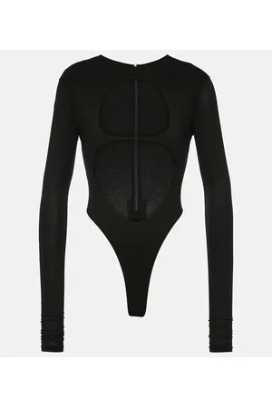 LAQUAN SMITH Body con aberturas
