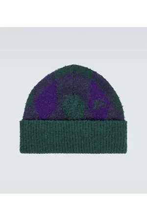 Burberry Gorro de lana a rombos