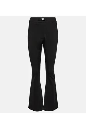 Givenchy Pantalones flared de jersey con 4G