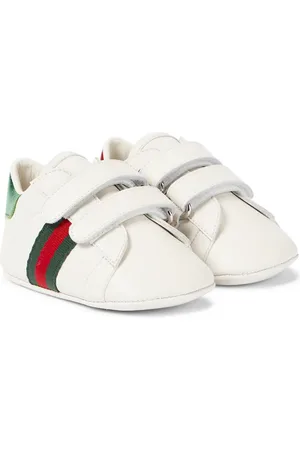 Gucci Bebé - zapatillas Ace de piel