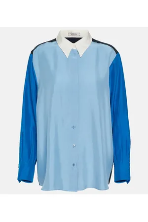 Dorothee Schumacher Blusa de seda colorblock