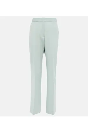 Jil Sander Pantalones Virgin de lana cropped