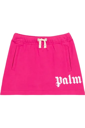 Palm Angels Falda en jersey de algodón
