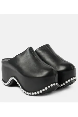 AREA X Sergio Rossi mules Bomb de piel con plataforma