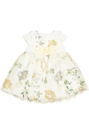 PATACHOU Vestido de tul con aplique floral