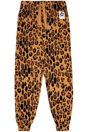 Mini Rodini Pantalones deportivos Basic Leopard