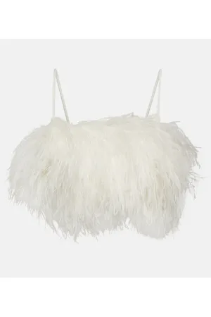 Rebecca Vallance Novia - crop top Plume