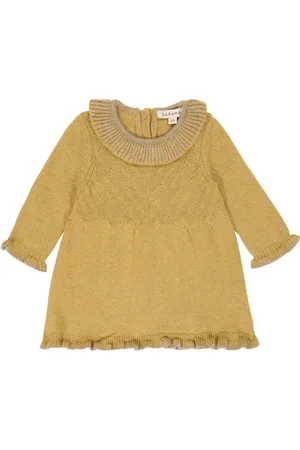 Caramel Bebé - vestido Amberley en mezcla de lana