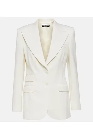 Dolce & Gabbana Blazer de mezcla de lana
