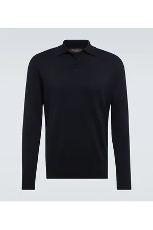 Loro Piana Polo de lana sin botones
