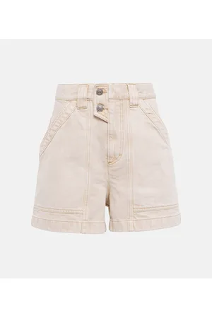 Marant Etoile Shorts en denim de algodón