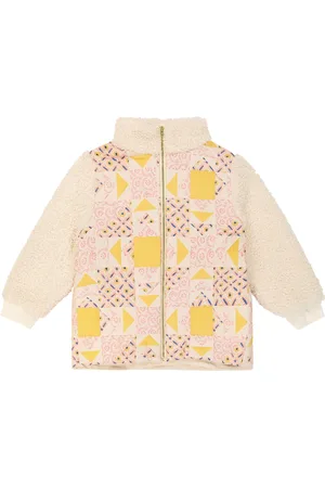 Louise Misha Chaqueta Rosa de algodón estampada