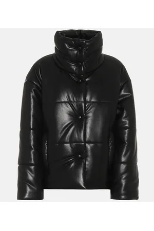 Nanushka Chaqueta acolchada Hide de piel sintética