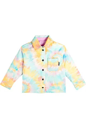 Palm Angels Sobrecamisa reversible tie-dye