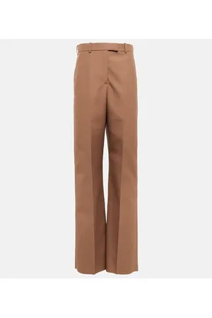 VALENTINO Pantalones anchos de tiro alto