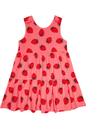 Jelly Mallow Vestido Fraise de algodón
