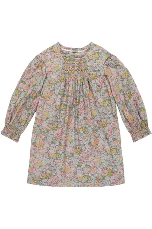 BONPOINT Vestido Divine de algodón floral