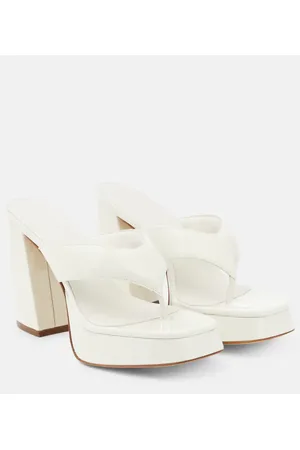 Gia Borghini Sandalias de charol con plataforma