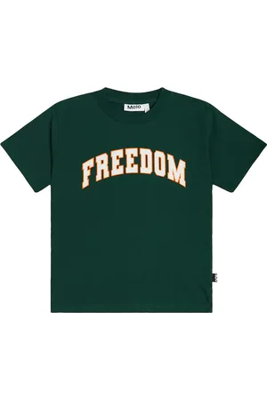 Molo Camiseta Riley de algodón estampada