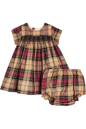 BONPOINT Bebé - set de vestido y braga Maruska de algodón