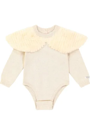 Donsje Body en jersey de algodón bordado