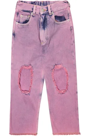 Maison Margiela Jeans con efecto desgastado