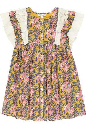 Louise Misha Vestido Elisabeth de algodón floral