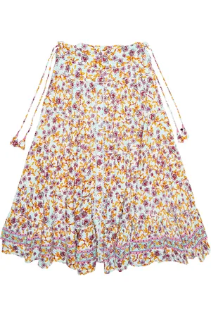 POUPETTE ST BARTH Falda floral