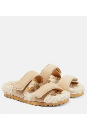 Gia Borghini Sandalias Alvine de ante y borrego