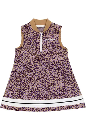 Palm Angels Vestido deportivo con estampado animal