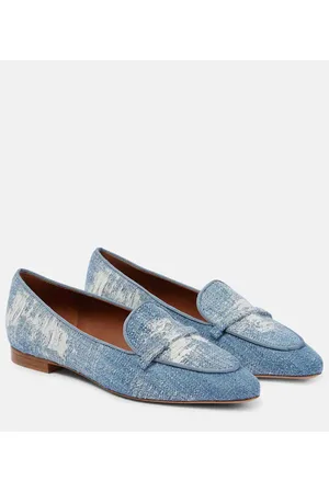 MALONE SOULIERS Mocasines Bruni de denim