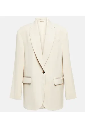 Brunello Cucinelli Blazer en mezcla de lana