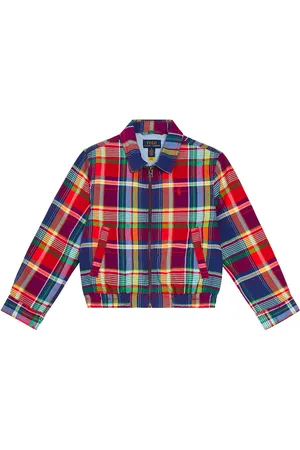 Ralph Lauren Chaqueta de algodón a cuadros