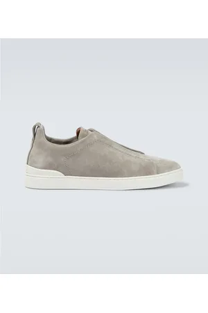Ermenegildo Zegna Zapatillas Triple Stitch de ante