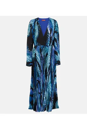Altuzarra Vestido largo Antiparos plisado