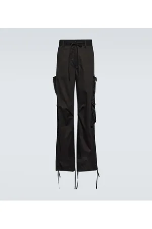 Dolce & Gabbana Pantalones rectos de algodón