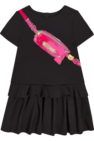 Moschino Vestido de jersey estampado