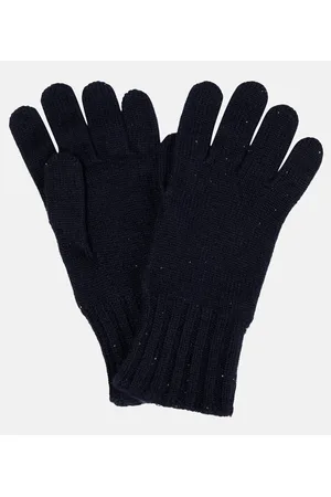 Loro Piana Guantes de cachemir y seda