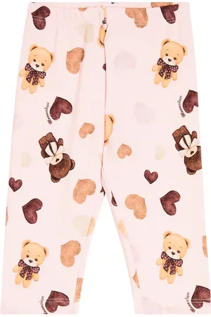 MONNALISA Bebé - leggings en mezcla de algodón