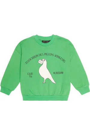 Mini Rodini Sudadera de algodón estampada