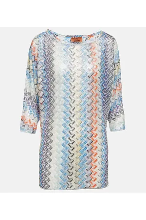 Missoni Top de punto en zigzag