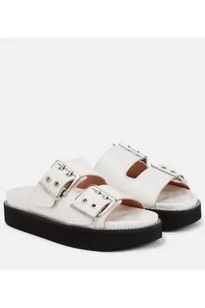 Ganni Sandalias de piel